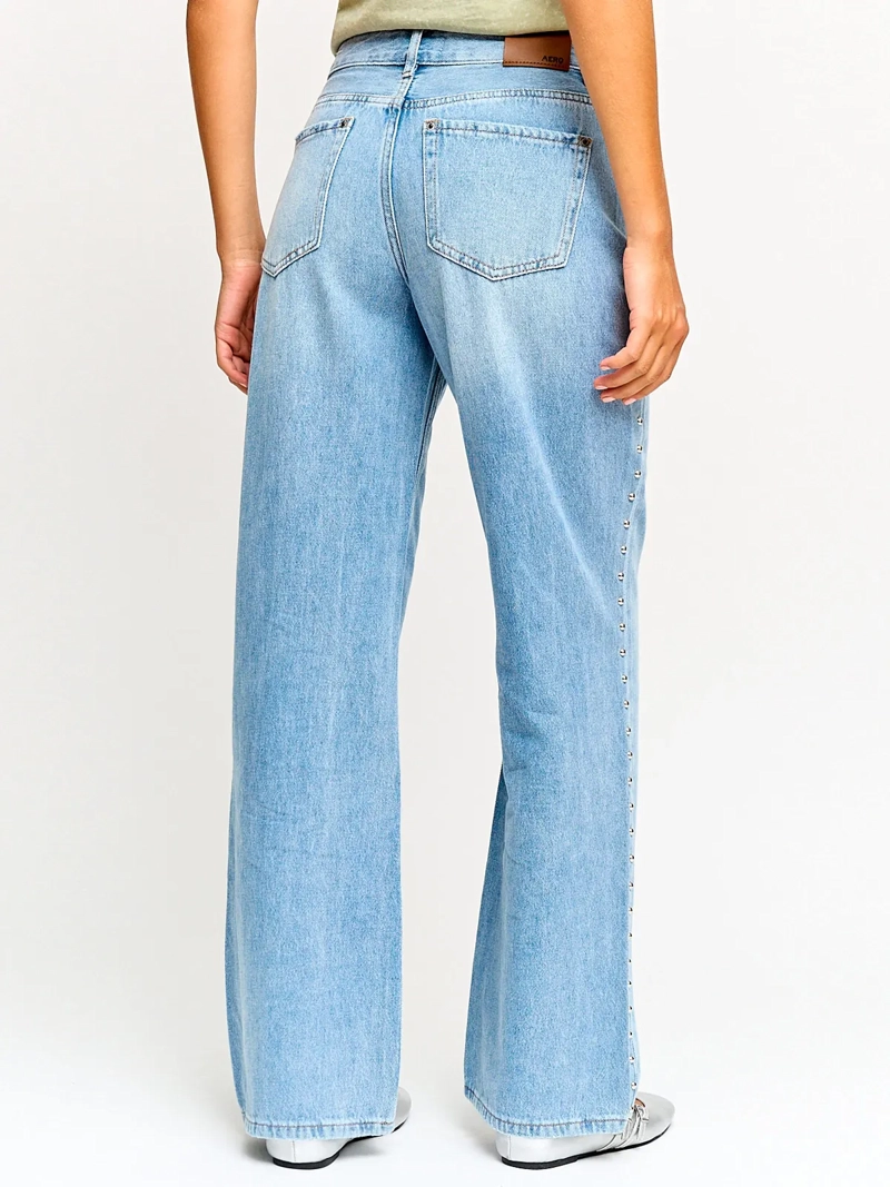JEANS MUJER AEROPOSTALE ALGODÓN TACHAS - 3