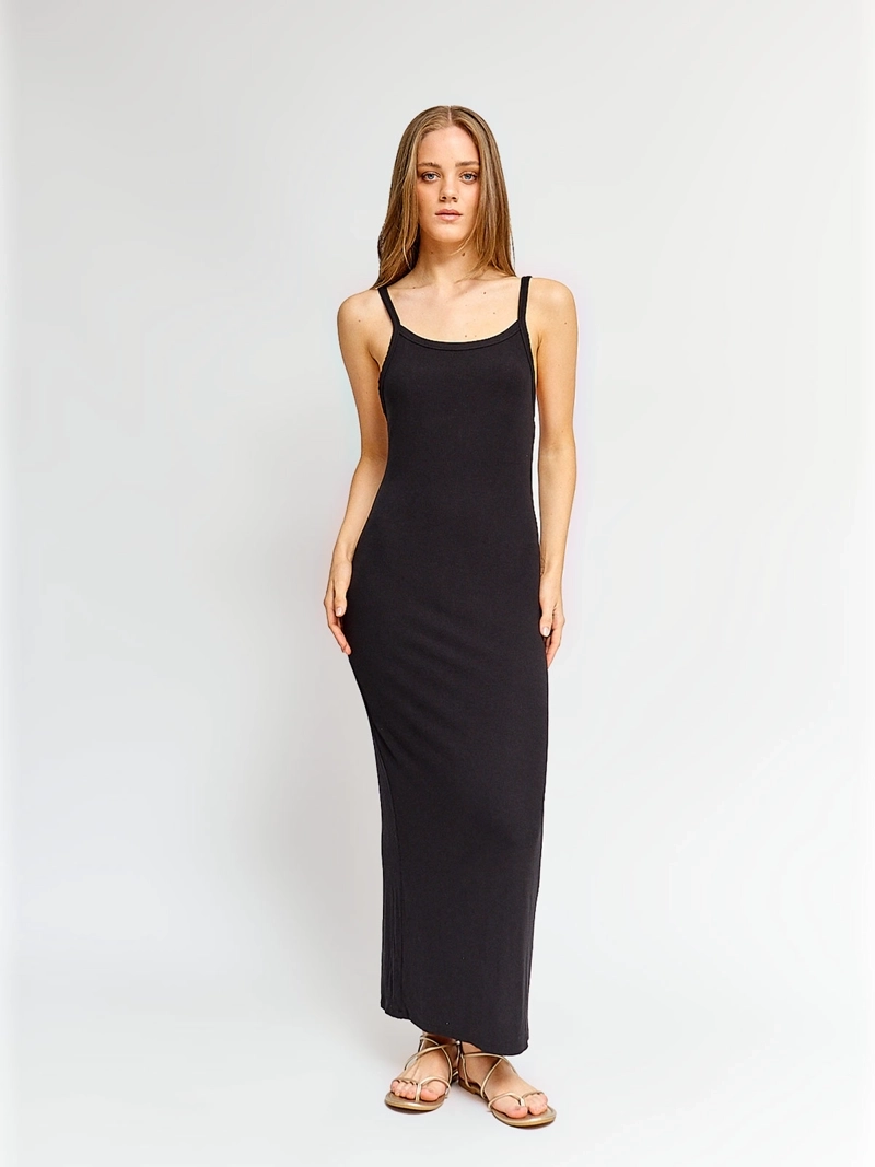 VESTIDO MUJER INDEX LARGO PUNTO - 2