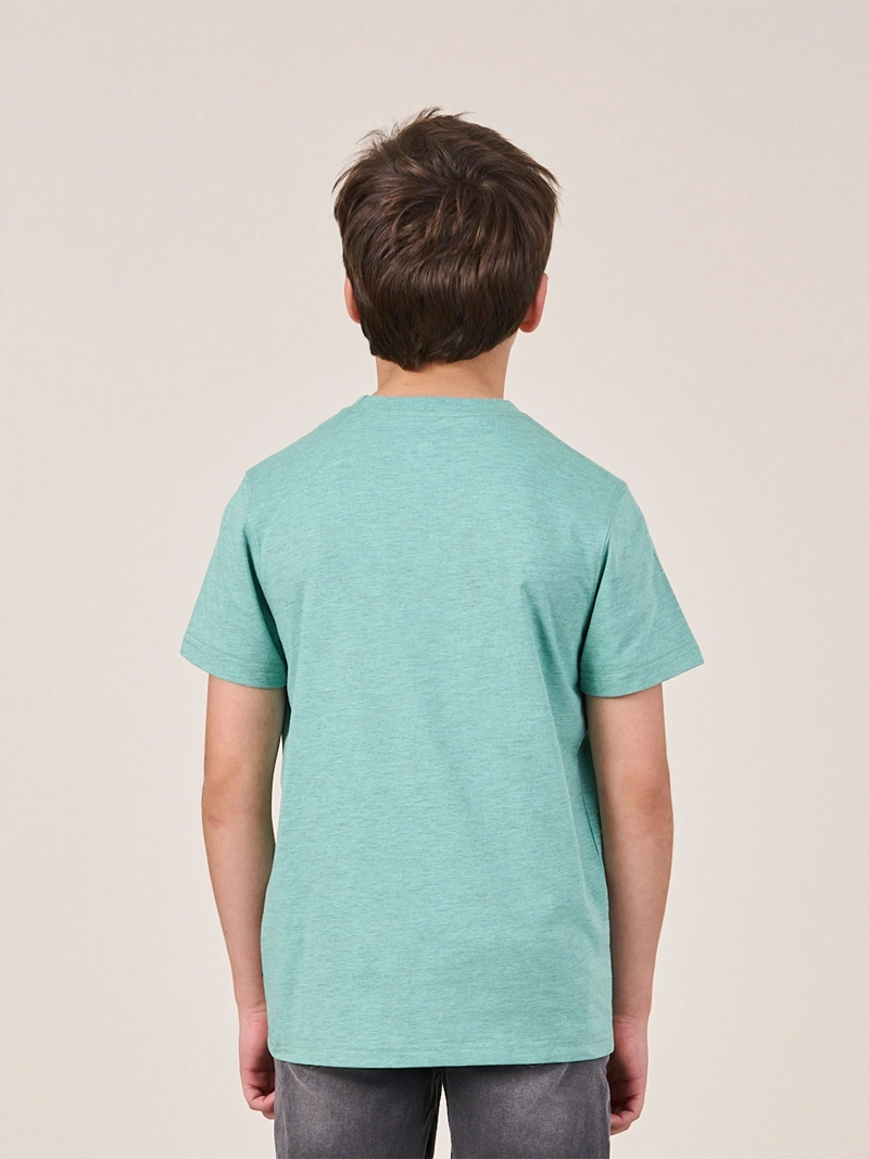 POLERA NIÑO POLEMIC ALGODÓN MANGA CORTA - 5