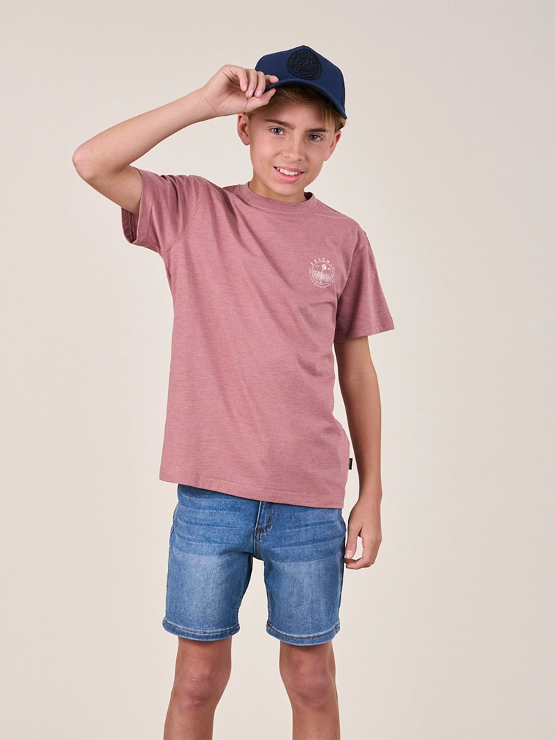 POLERA NIÑO POLEMIC ALGODÓN MANGA CORTA