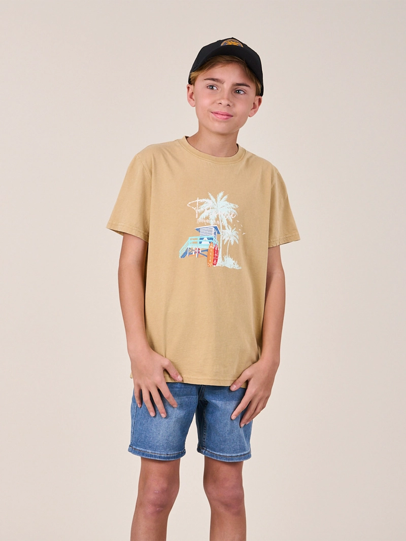 POLERA NIÑO POLEMIC ALGODÓN MANGA CORTA - 1