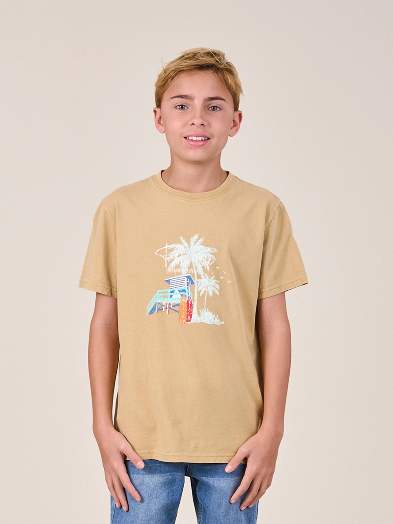 POLERA NIÑO POLEMIC ALGODÓN MANGA CORTA - 3