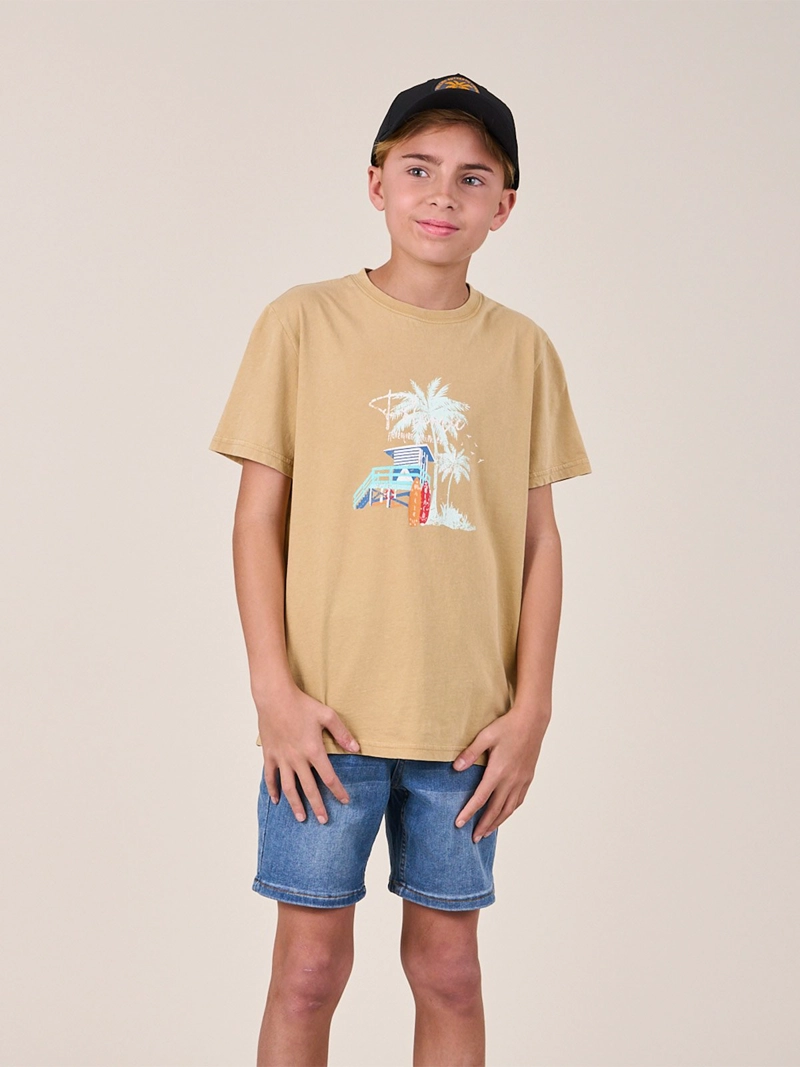 POLERA NIÑO POLEMIC ALGODÓN MANGA CORTA - 1
