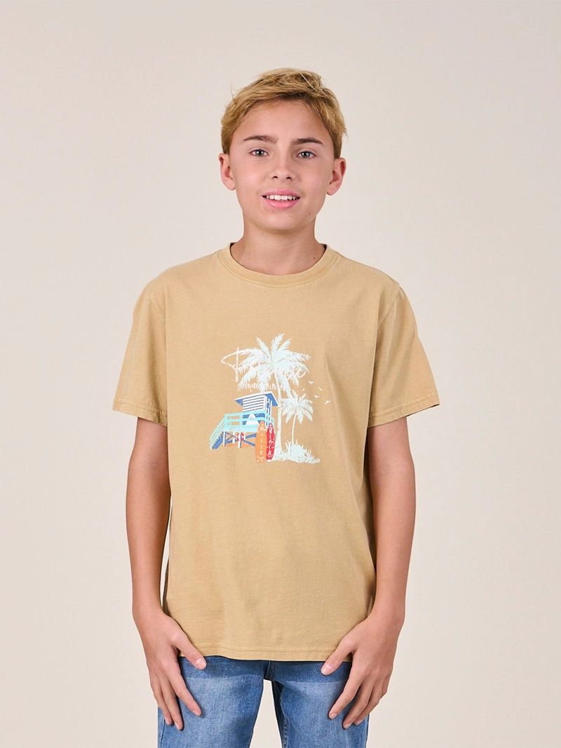 POLERA NIÑO POLEMIC ALGODÓN MANGA CORTA - 3