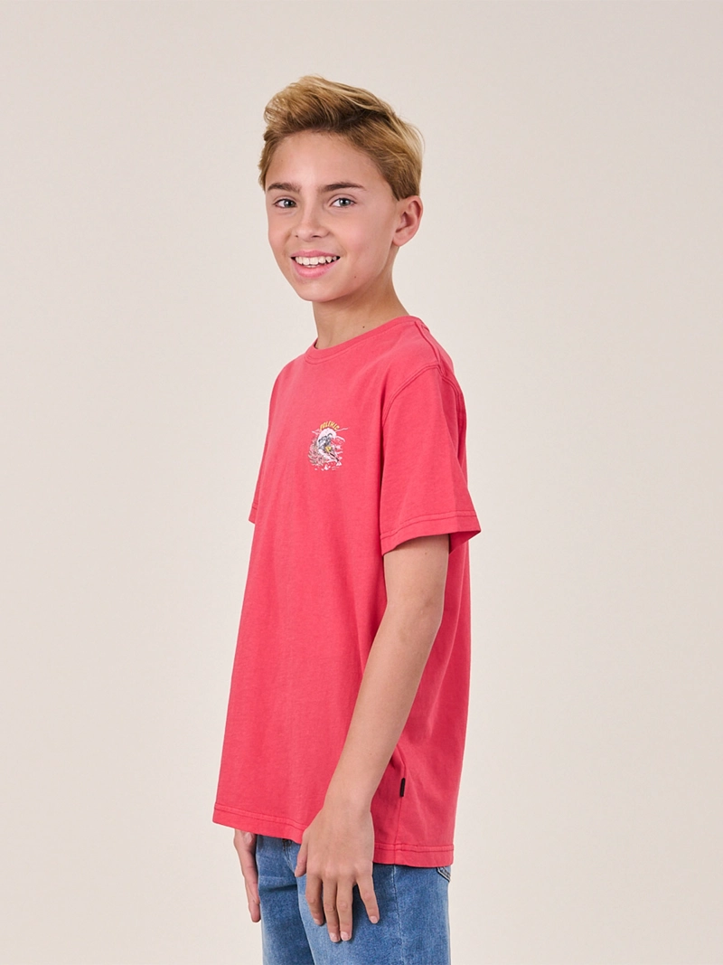 POLERA NIÑO POLEMIC ALGODÓN MANGA CORTA - 4