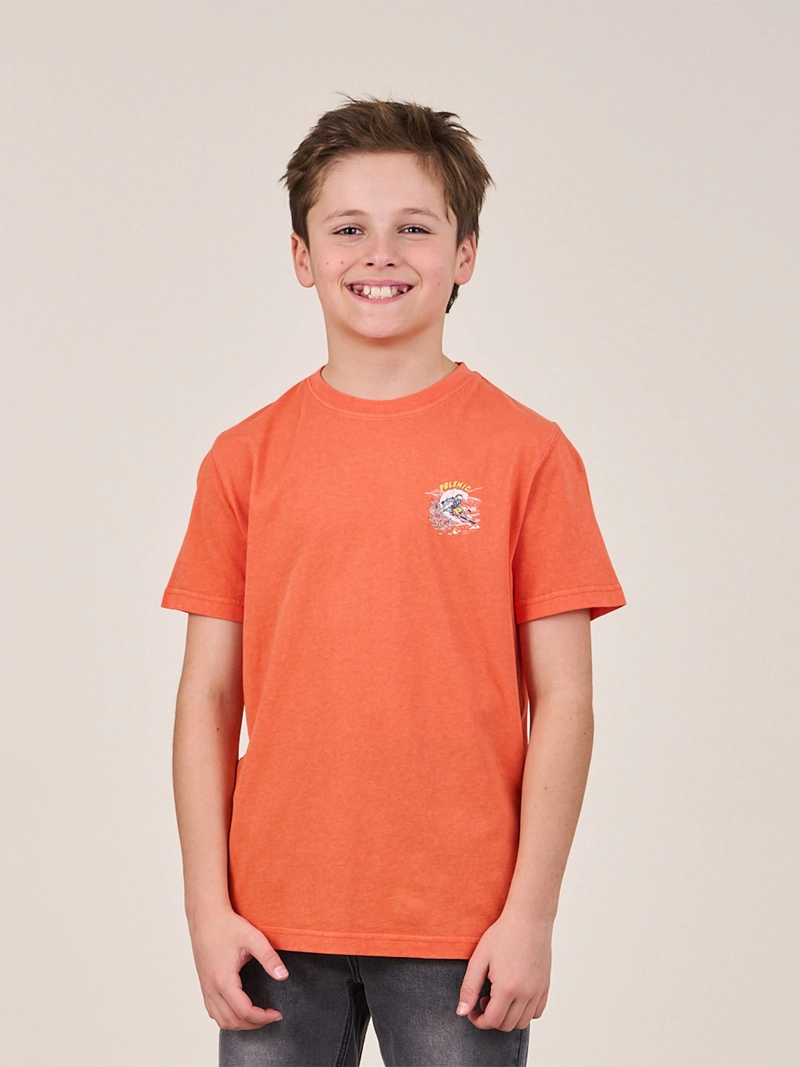 POLERA NIÑO POLEMIC ALGODÓN MANGA CORTA - 3
