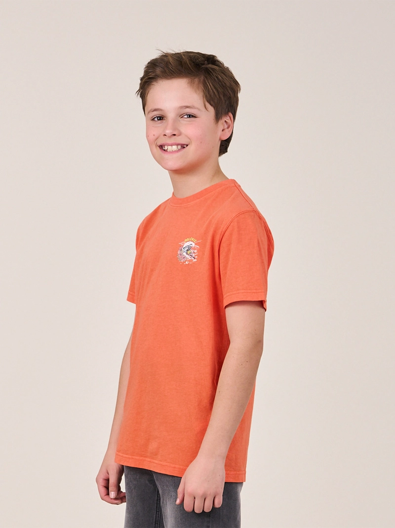 POLERA NIÑO POLEMIC ALGODÓN MANGA CORTA - 4