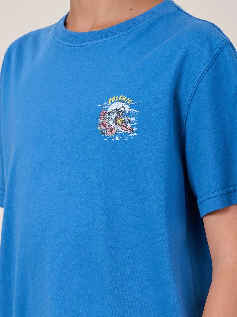 POLERA NIÑO POLEMIC ALGODÓN MANGA CORTA - 2
