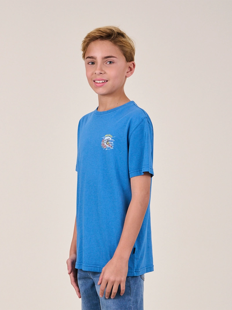 POLERA NIÑO POLEMIC ALGODÓN MANGA CORTA - 4