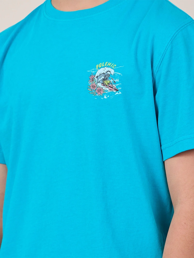 POLERA NIÑO POLEMIC ALGODÓN MANGA CORTA - 2