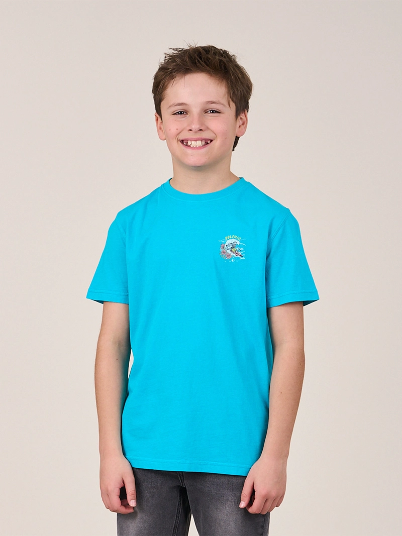 POLERA NIÑO POLEMIC ALGODÓN MANGA CORTA - 3