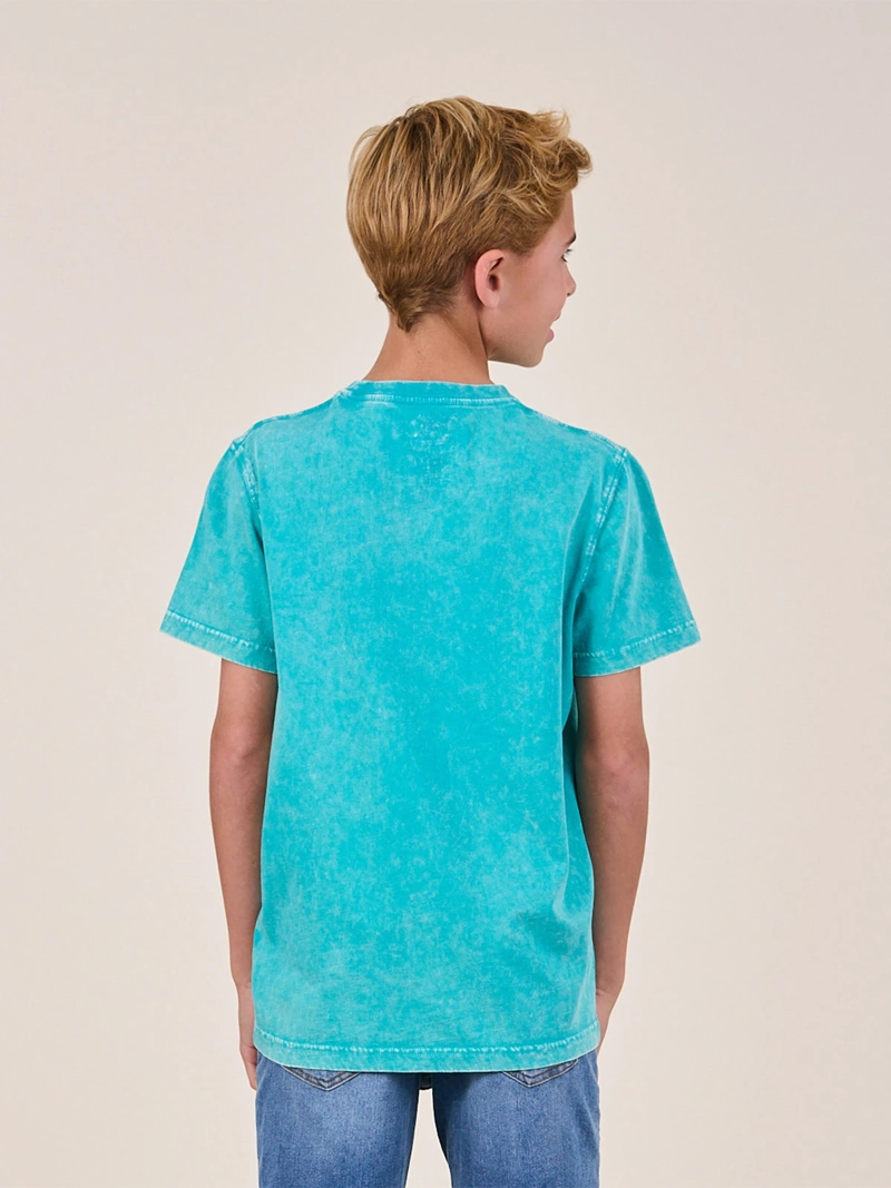POLERA NIÑO POLEMIC ALGODÓN MANGA CORTA - 5