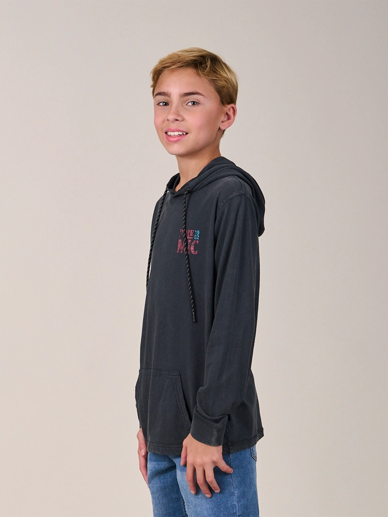 POLERA NIÑO POLEMIC ALGODÓN MANGA LARGA - 4