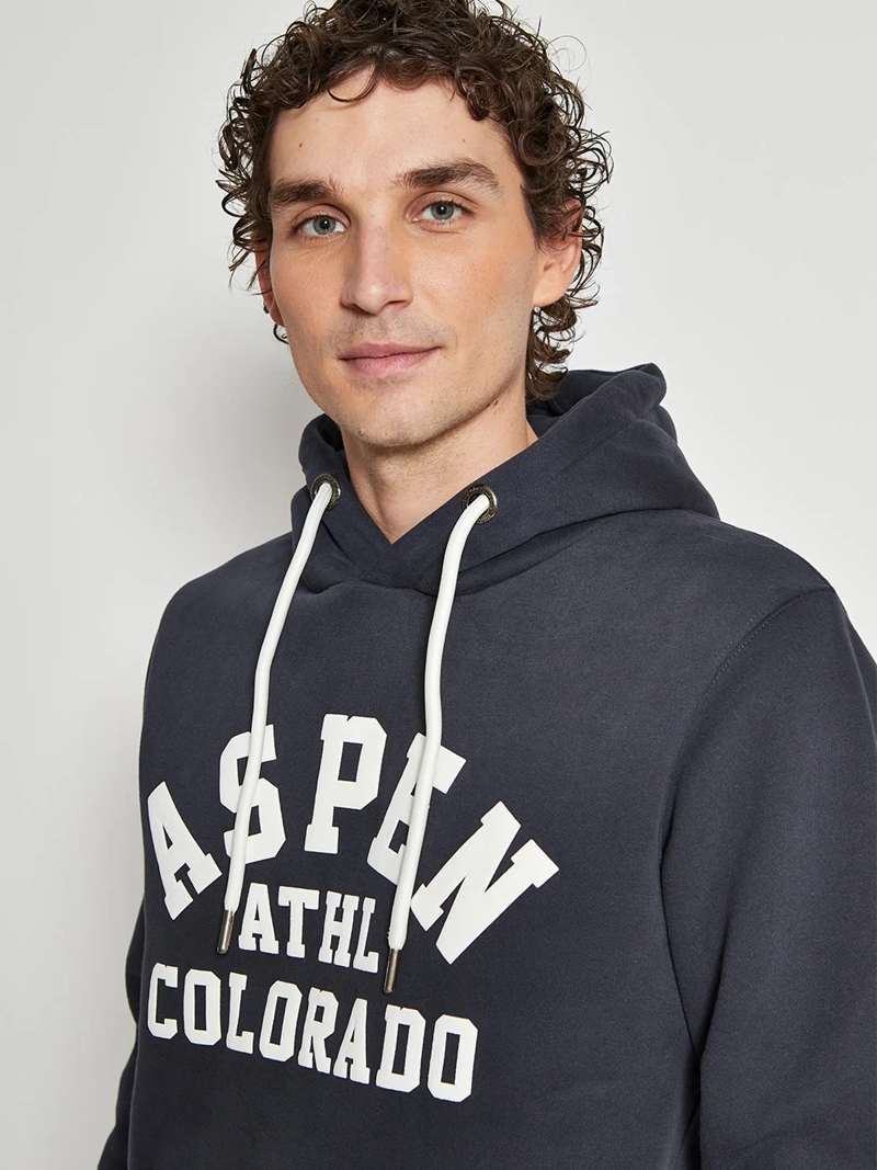 POLERÓN HOMBRE ROBERT LEWIS ALGODÓN HOODIE ESTAMPADO - 3