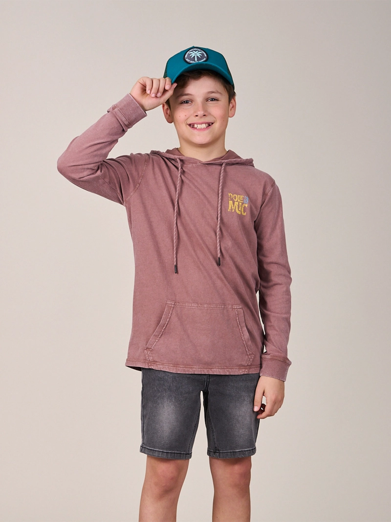 POLERA NIÑO POLEMIC ALGODÓN MANGA LARGA - 1