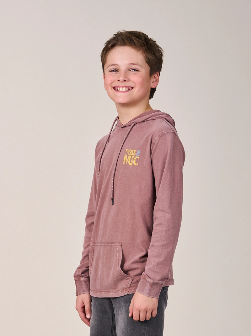 POLERA NIÑO POLEMIC ALGODÓN MANGA LARGA - 4