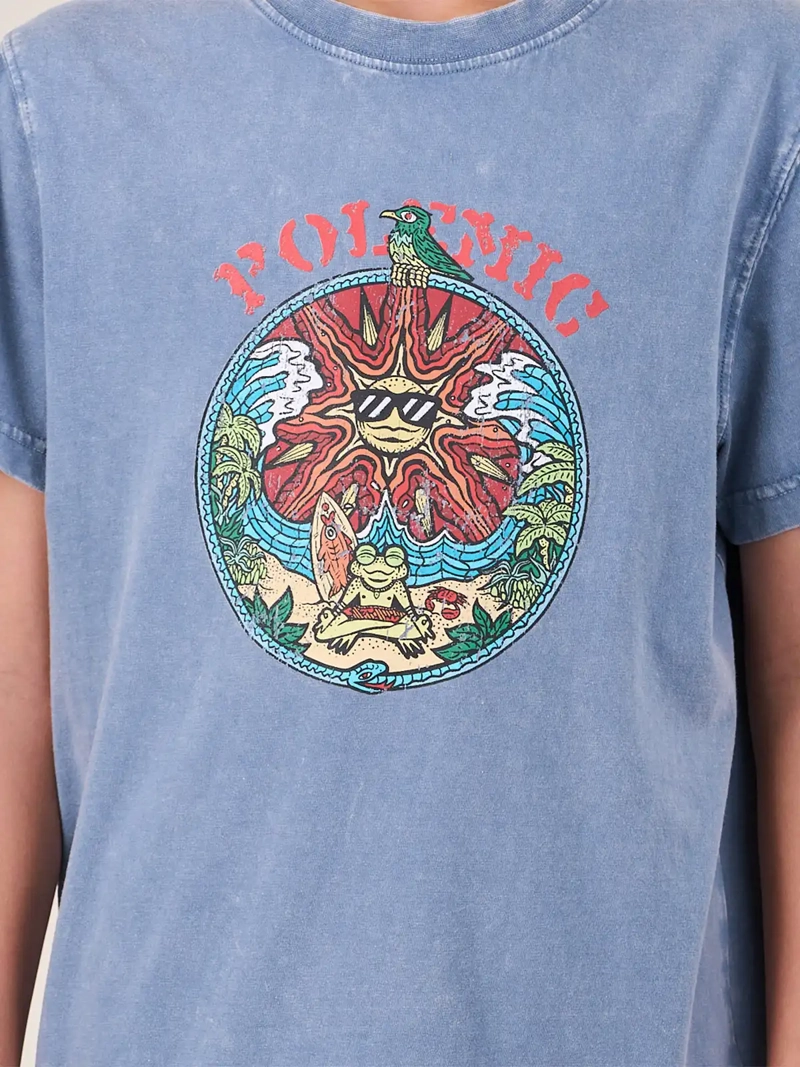 POLERA NIÑO POLEMIC ALGODÓN  - 2