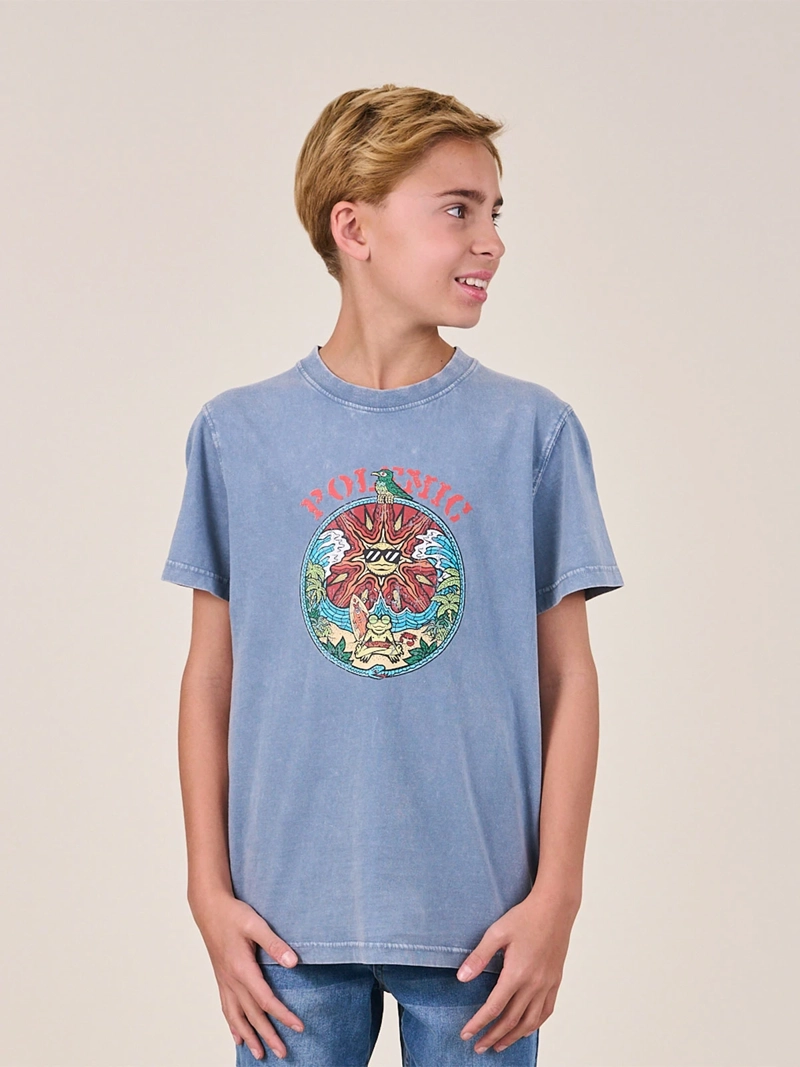 POLERA NIÑO POLEMIC ALGODÓN  - 3