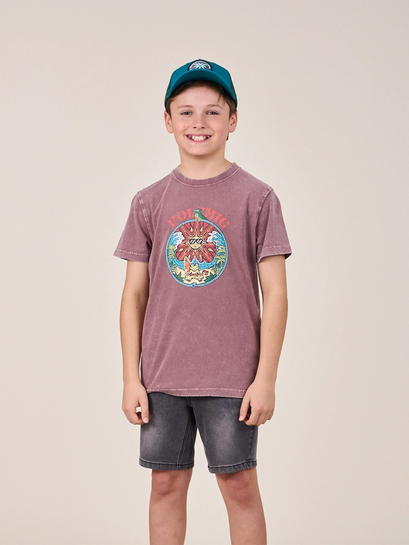 POLERA NIÑO POLEMIC ALGODÓN  - 1