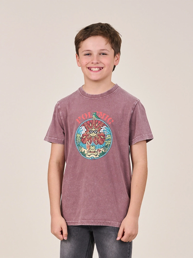 POLERA NIÑO POLEMIC ALGODÓN  - 3
