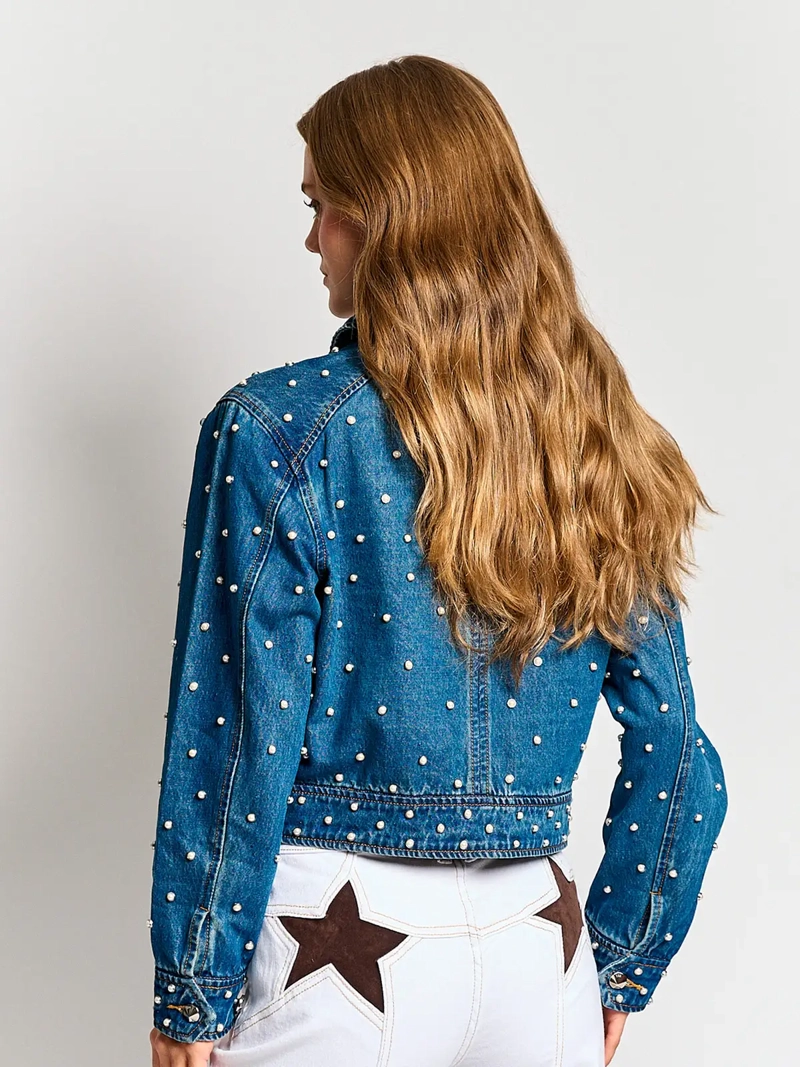 CHAQUETA MUJER BARBADOS ALGODÓN DENIM - 2