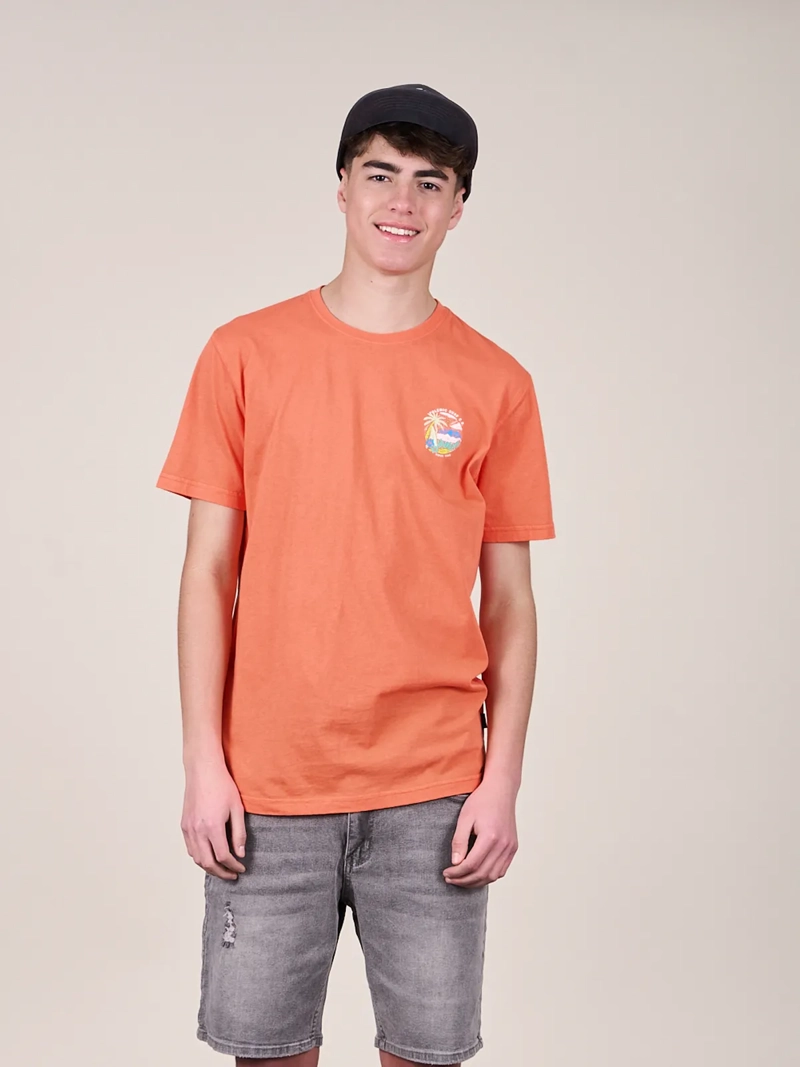 POLERA MANGA CORTA ALGODÓN NIÑO POLEMIC VV 1327 V26 - 1