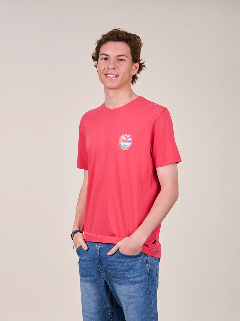 POLERA MANGA CORTA ALGODÓN NIÑO POLEMIC VV 1327 V26 - 2