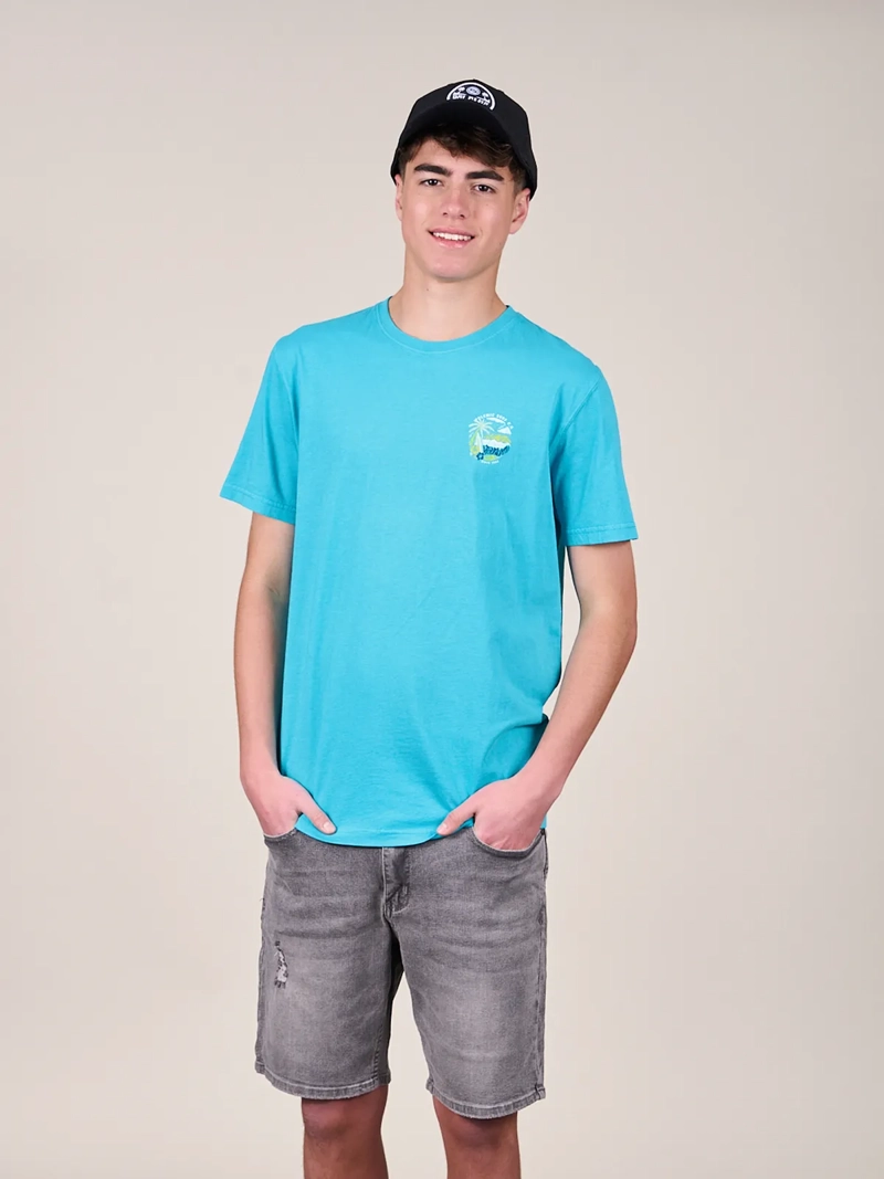 POLERA MANGA CORTA ALGODÓN NIÑO POLEMIC VV 1327 V26 - 1