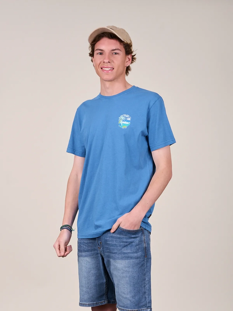 POLERA MANGA CORTA ALGODÓN NIÑO POLEMIC VV 1327 V26 - 1