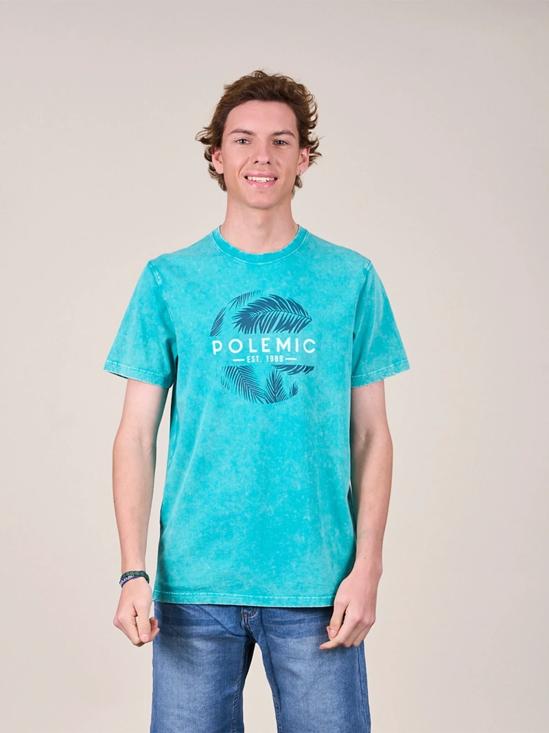 POLERA NIÑO POLEMIC ALGODÓN MANGA CORTA - 3