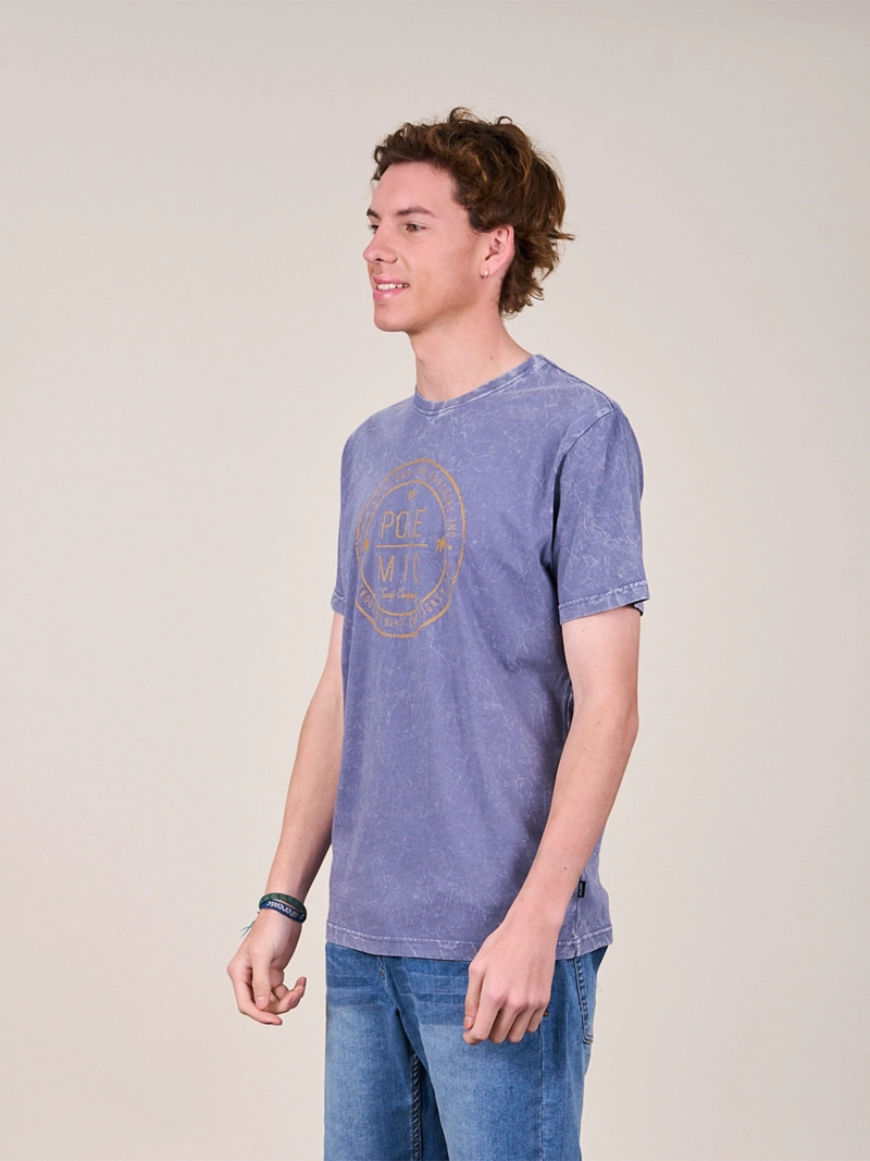 POLERA NIÑO POLEMIC ALGODÓN MANGA CORTA - 4