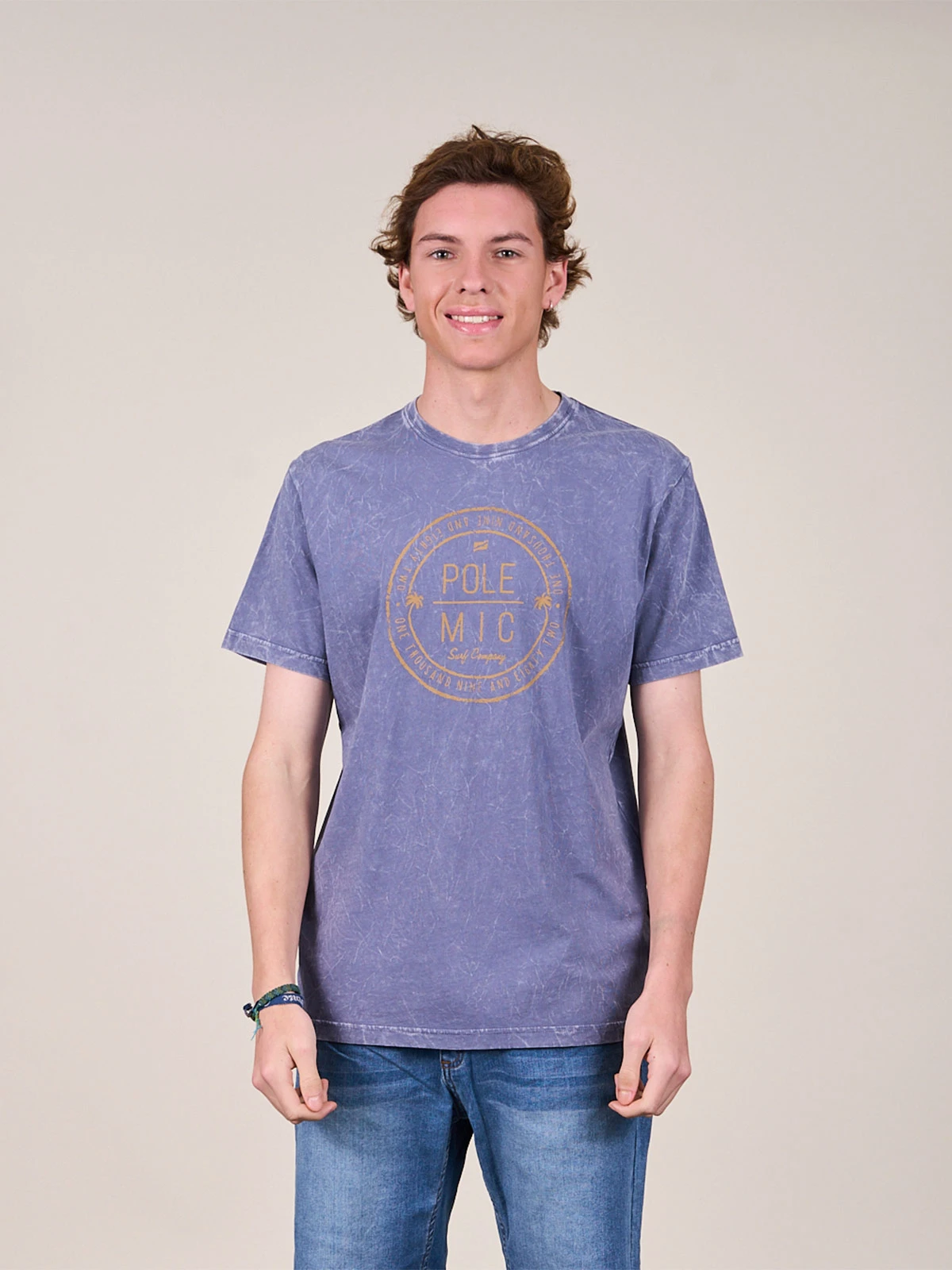 POLERA NIÑO POLEMIC ALGODÓN MANGA CORTA - 3