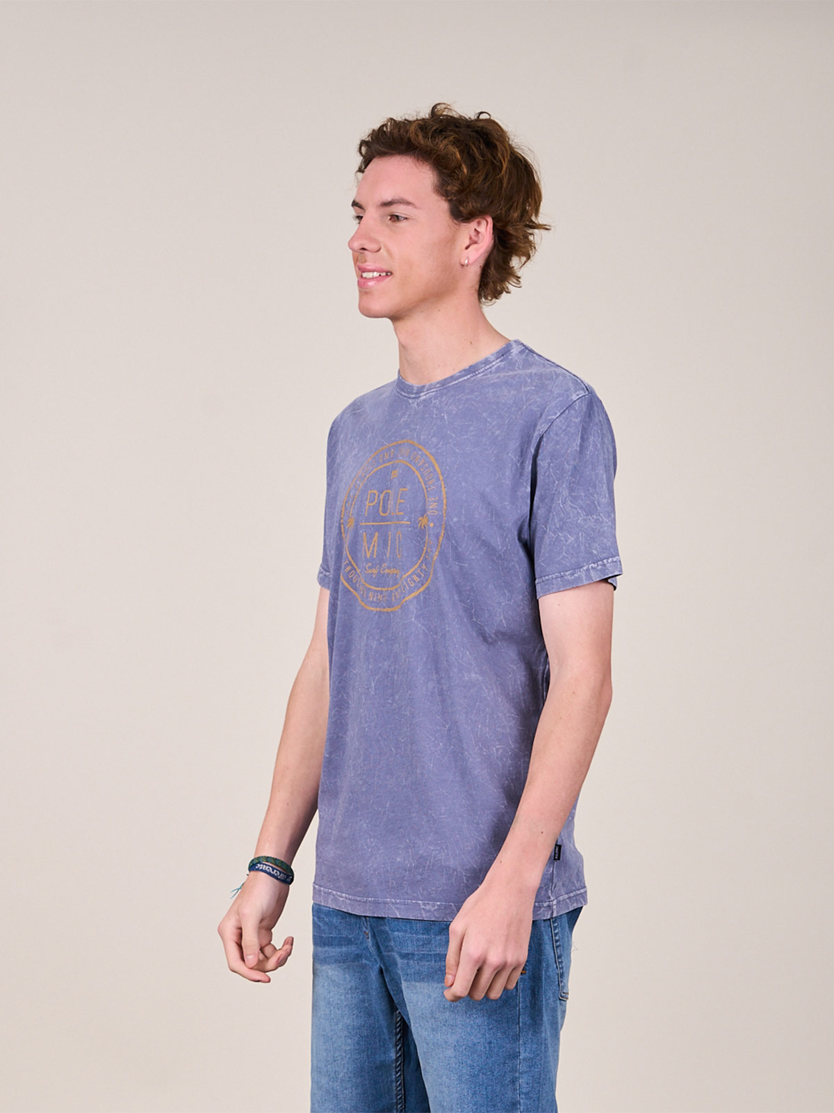 POLERA NIÑO POLEMIC ALGODÓN MANGA CORTA - 4