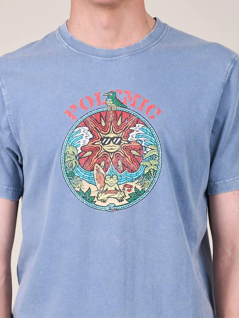 POLERA NIÑO POLEMIC ALGODÓN MANGA CORTA - 2