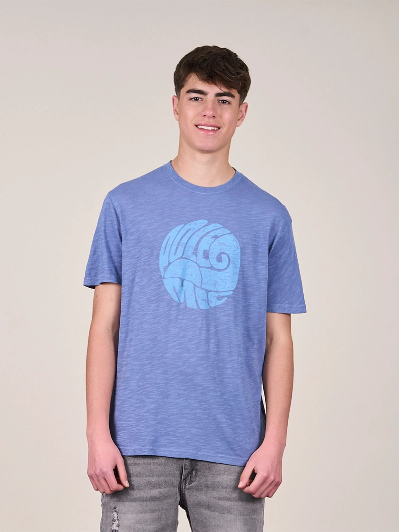 POLERA NIÑO POLEMIC ALGODÓN MANGA CORTA - 1