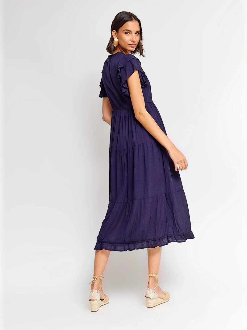 VESTIDO MUJER TATIENNE LARGO ESTAMPADO - 3