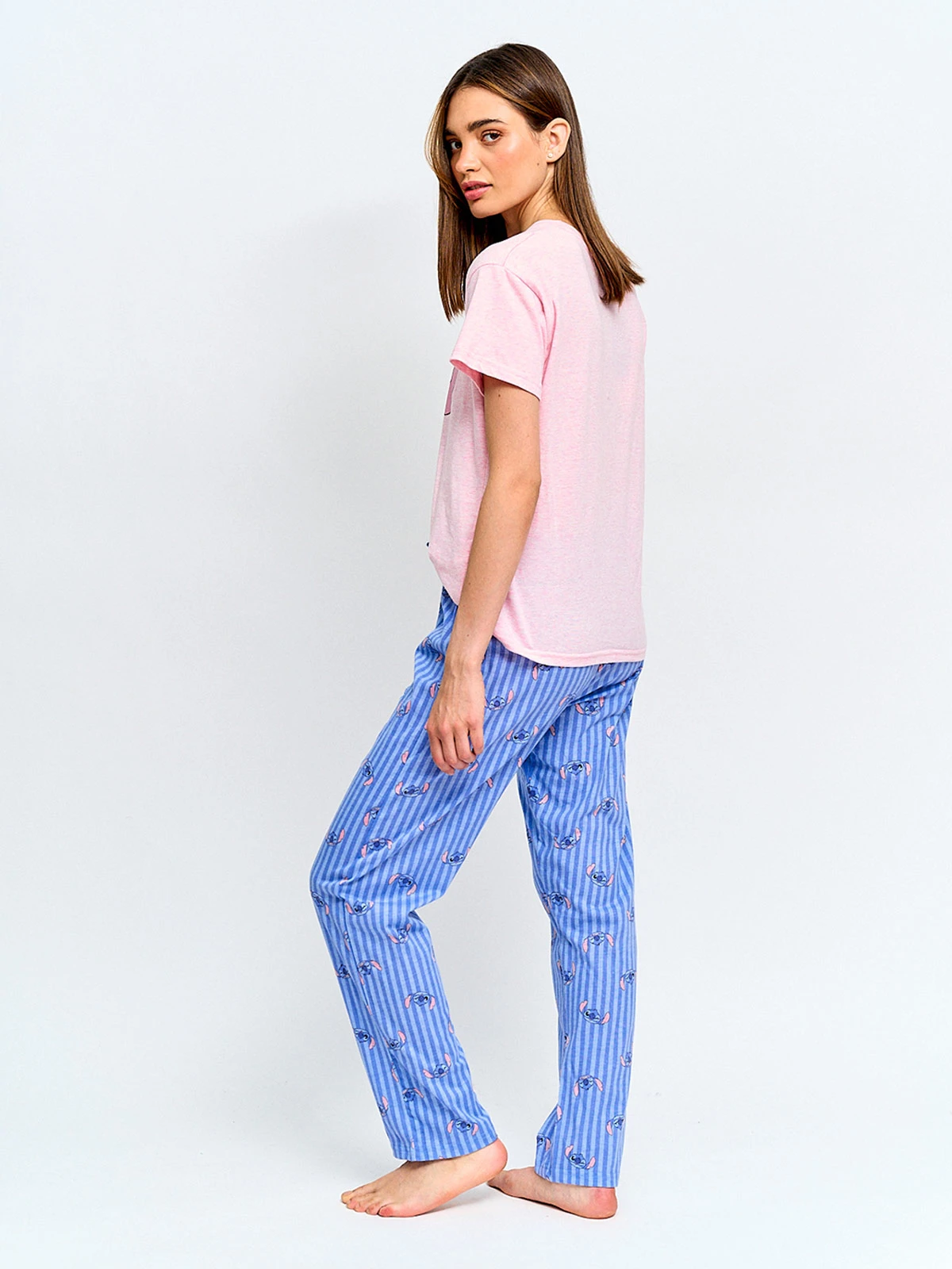PIJAMA MUJER INDEX STITCH ROSADO - 2