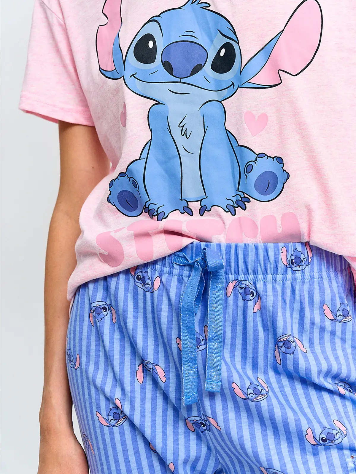 PIJAMA MUJER INDEX STITCH ROSADO - 3