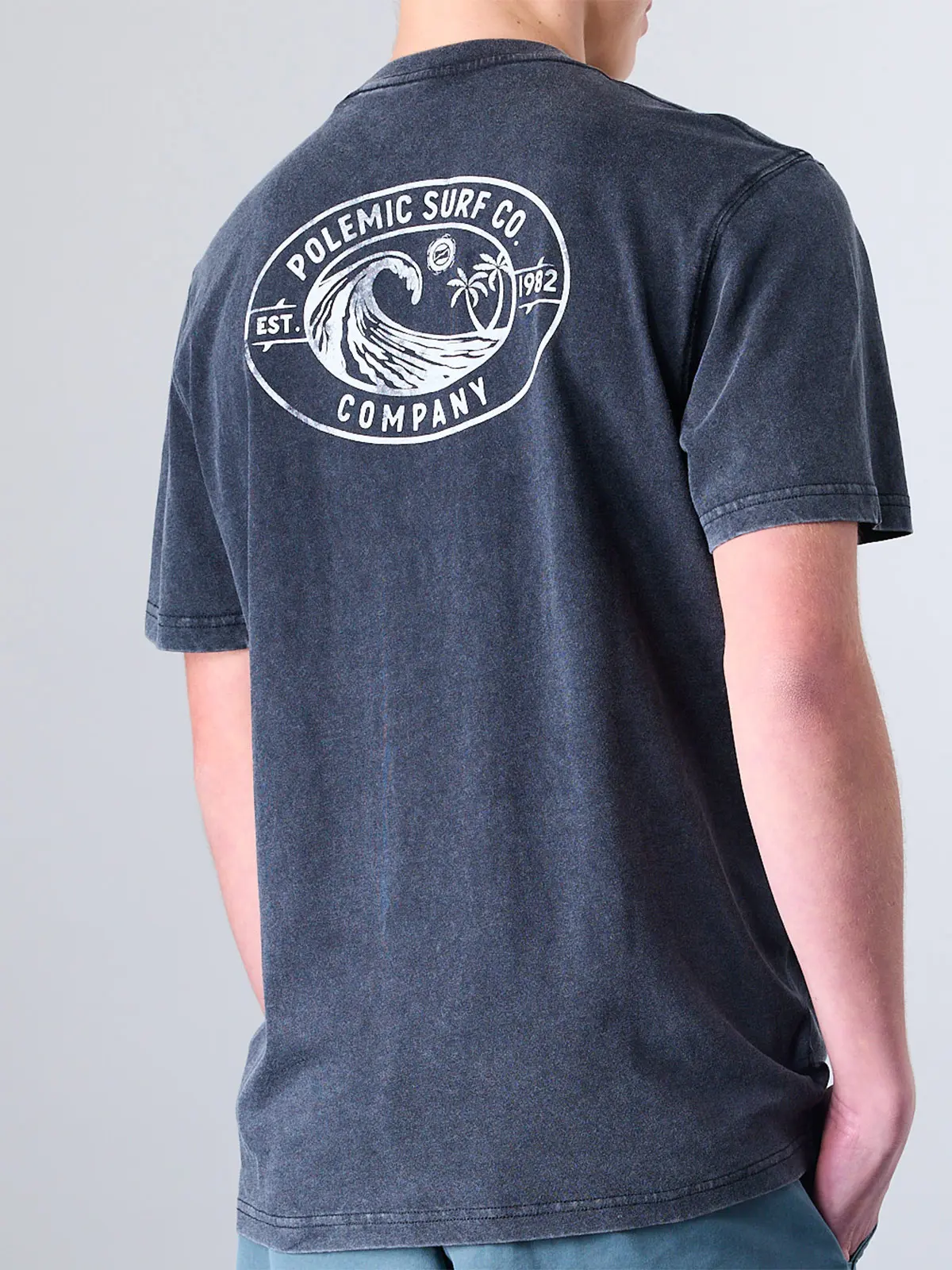 POLERA NIÑO POLEMIC ALGODÓN MANGA CORTA - 4