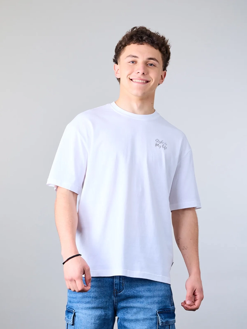 POLERA MANGA CORTA ALGODÓN NIÑO POLEMIC XV 1385 V26 - 2