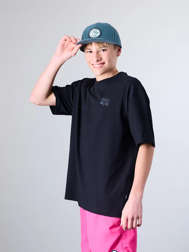 POLERA MANGA CORTA ALGODÓN NIÑO POLEMIC XV 1385 V26 - 1