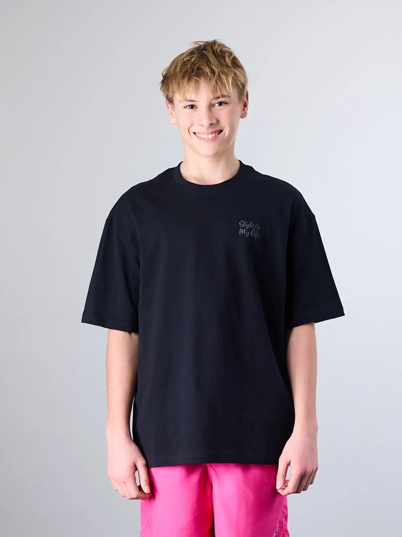 POLERA MANGA CORTA ALGODÓN NIÑO POLEMIC XV 1385 V26 - 2