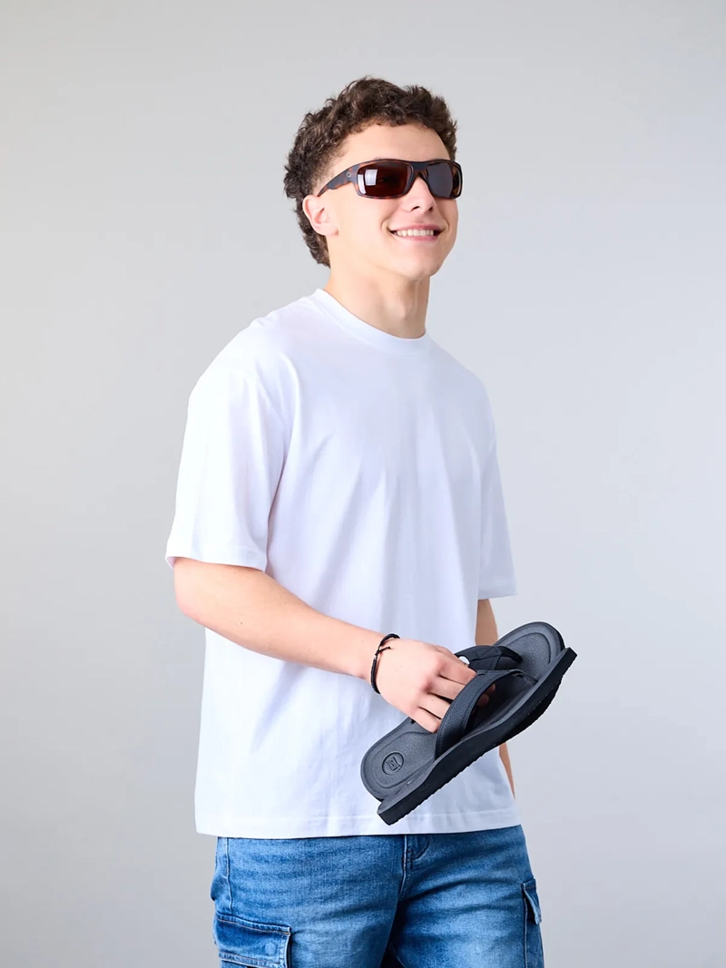 POLERA MANGA CORTA ALGODÓN NIÑO POLEMIC XV 1386 V26 - 1