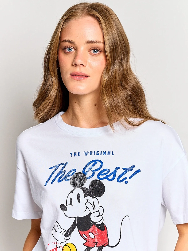 POLERA MUJER INDEX ALGODÓN MANGA CORTA MICKEY - 3
