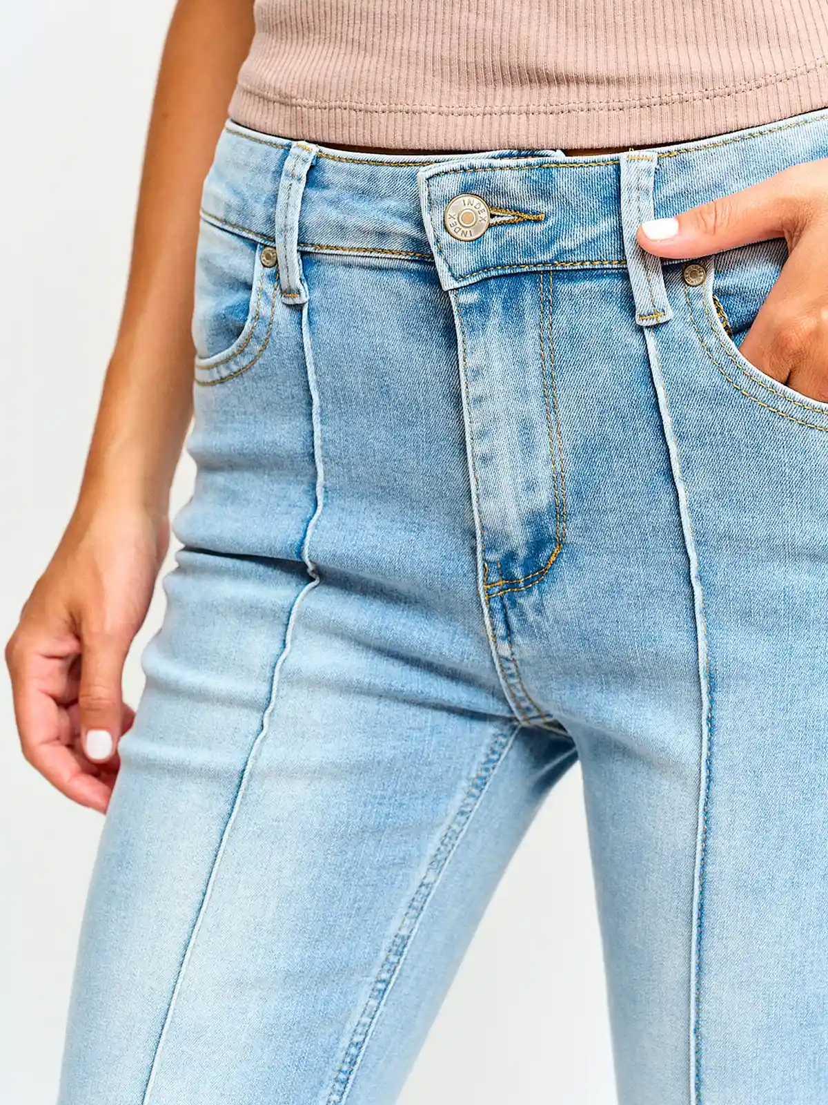 JEANS MUJER INDEX ALGODÓN FLARE - 4