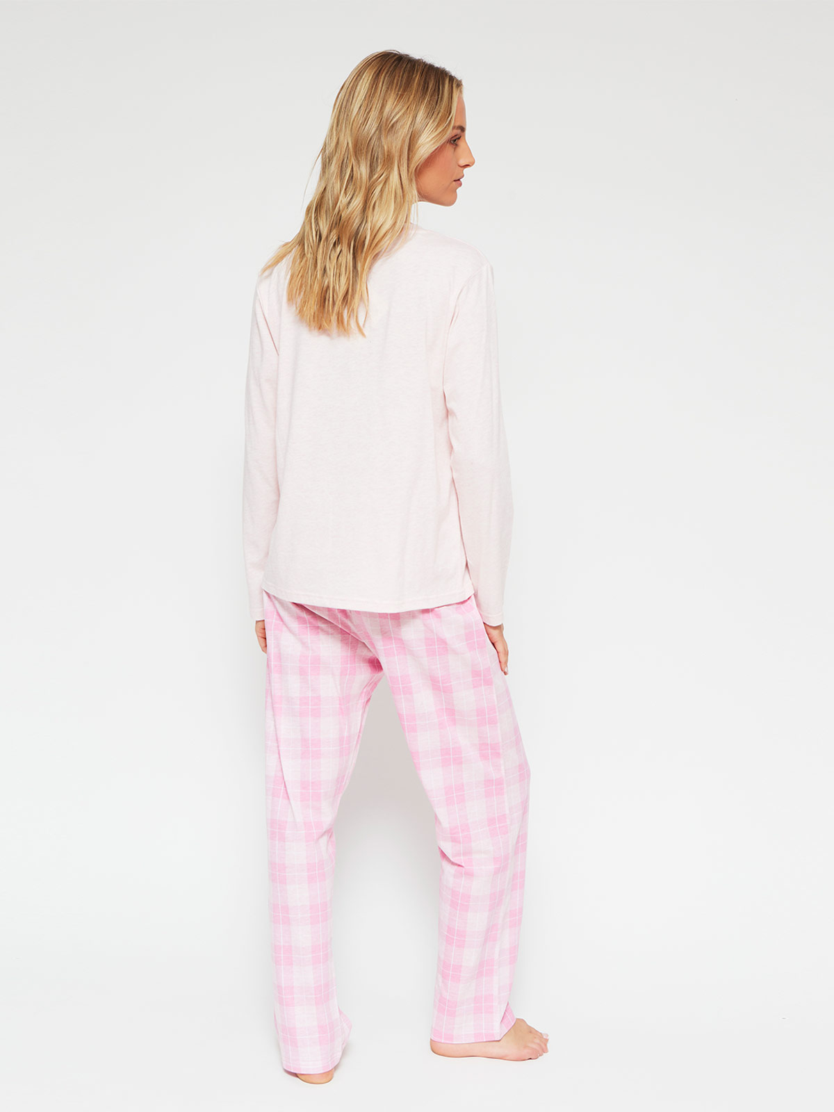 PIJAMA MUJER SNOOPY MANGA LARGA - 2