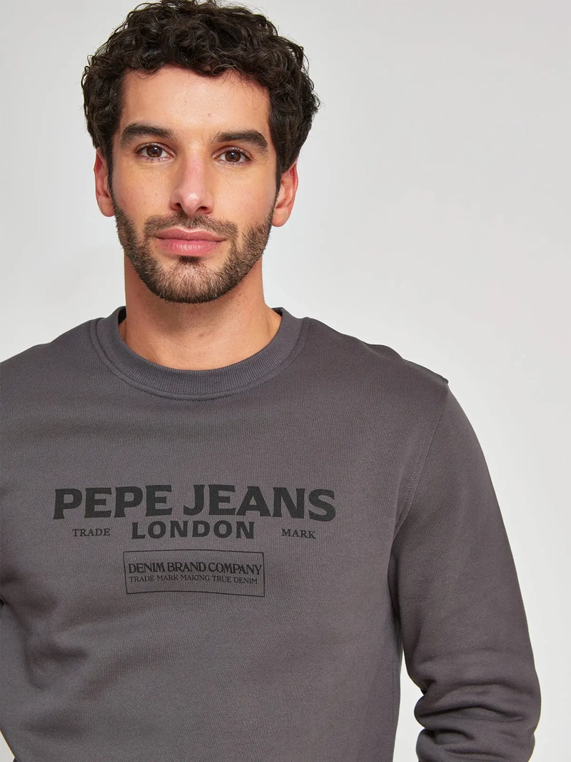 POLERÓN HOMBRE PEPE JEANS ALGODÓN CUELLO REDONDO ESTAMPADO - 3