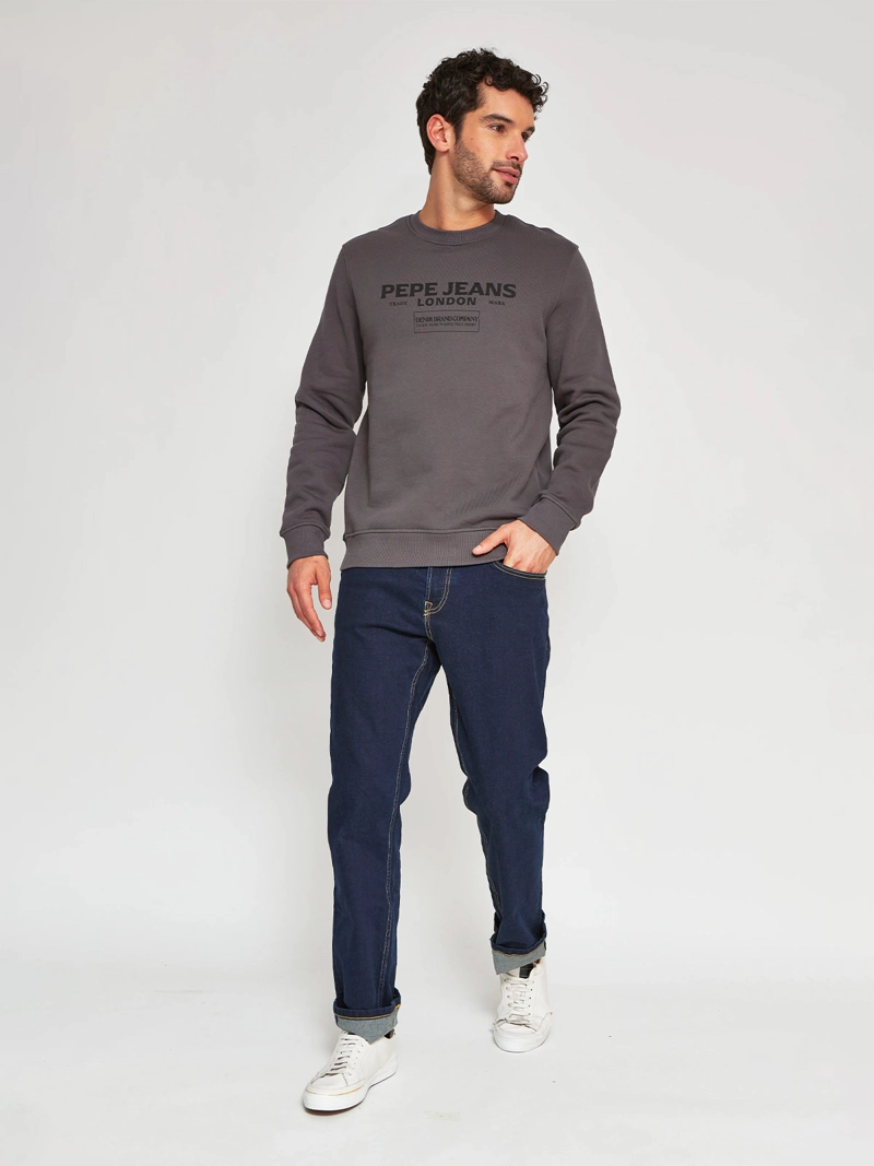 POLERÓN HOMBRE PEPE JEANS ALGODÓN CUELLO REDONDO ESTAMPADO - 4