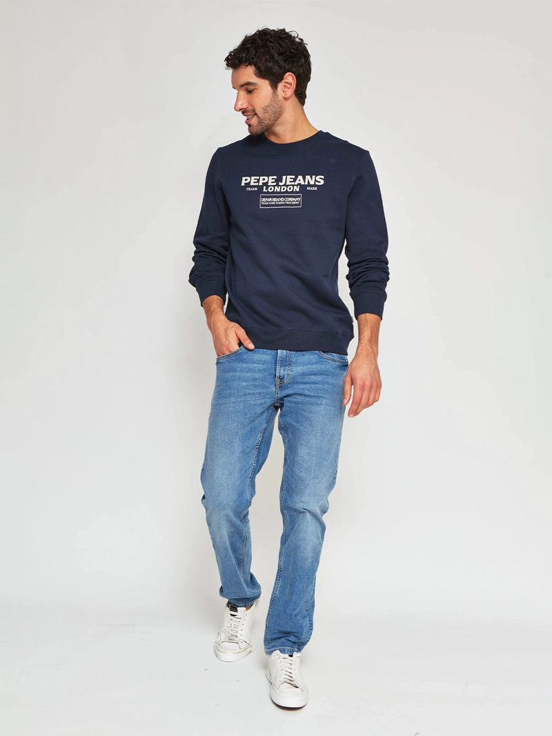 POLERÓN HOMBRE PEPE JEANS ALGODÓN CUELLO REDONDO ESTAMPADO - 4