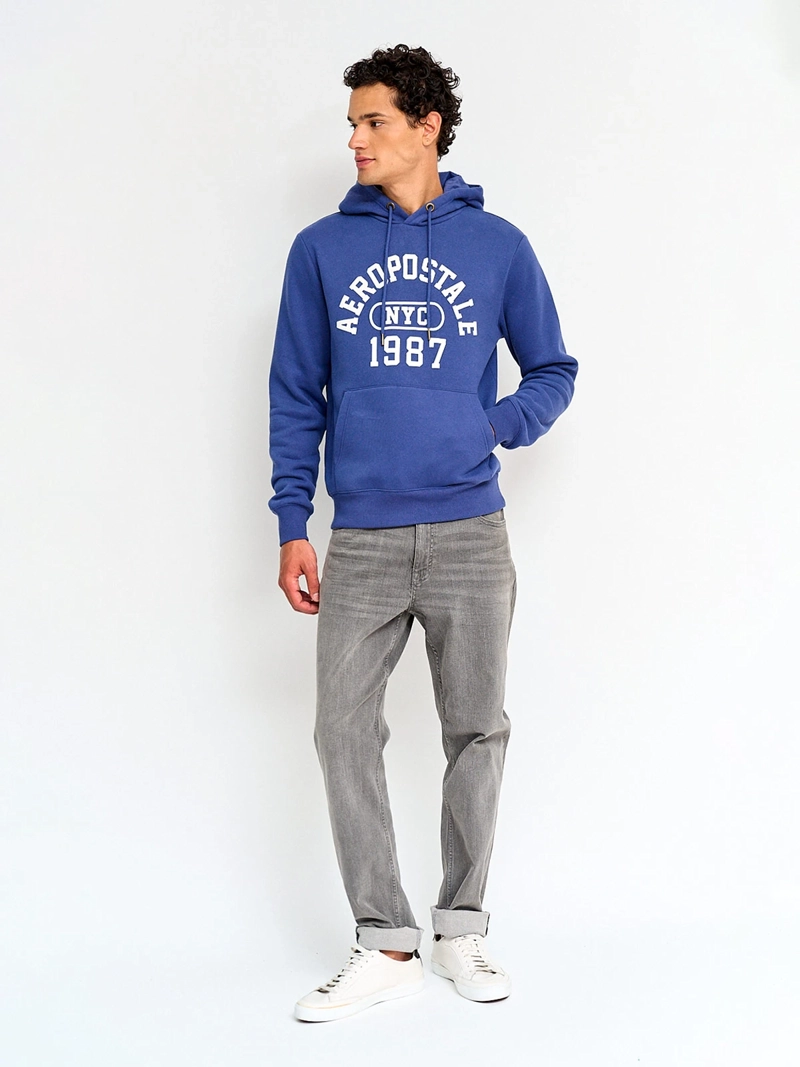 POLERÓN HOMBRE AEROPOSTALE SUEDE HOODIE - 4